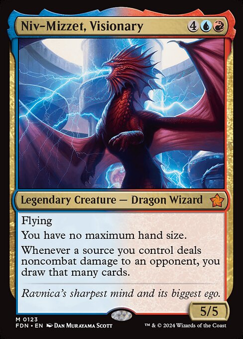 Niv-Mizzet, Visionary - Foundations - 123