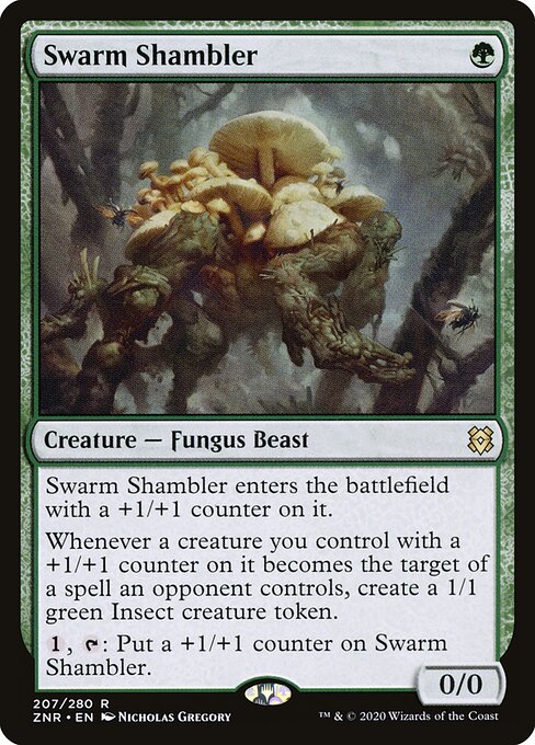 Swarm Shambler - Zendikar Rising - 207