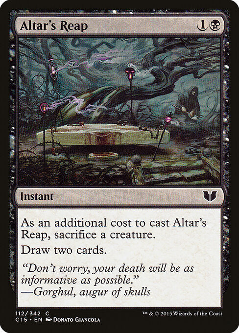Altar's Reap - Commander 2015 - 112