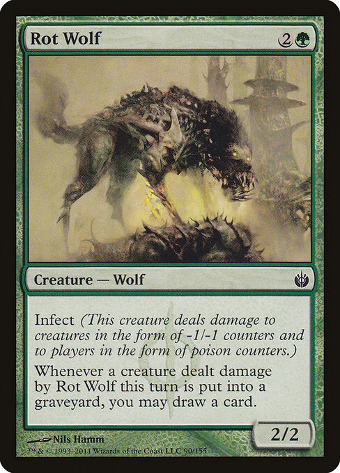Rot Wolf - Mirrodin Besieged - 90