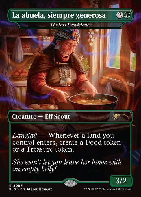 Tireless Provisioner - Secret Lair Drop - 2057