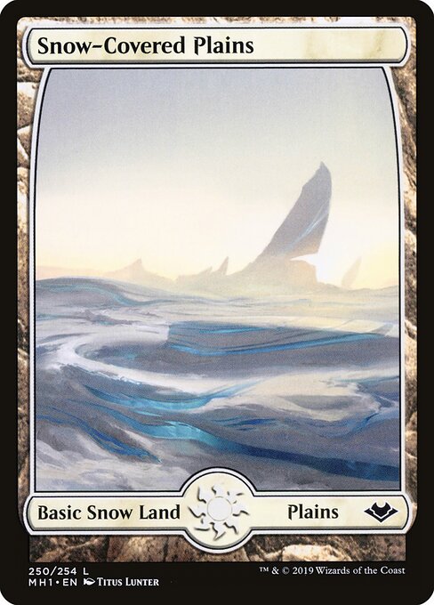Snow-Covered Plains - Modern Horizons - 250