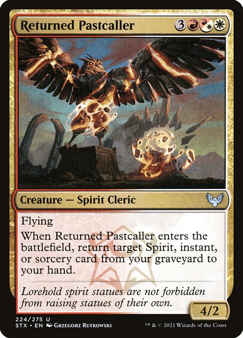 Returned Pastcaller - Strixhaven: School of Mages - 224