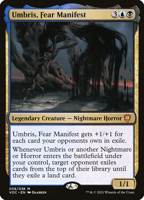 Umbris, Fear Manifest - Crimson Vow Commander - 38