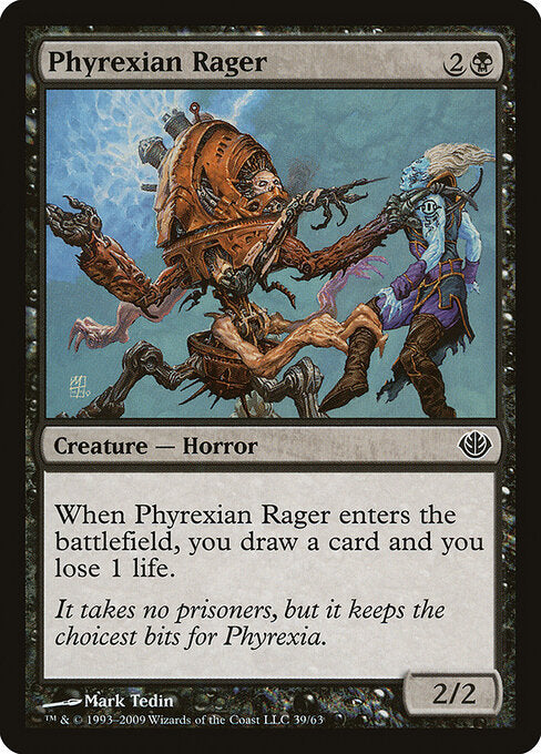 Phyrexian Rager - Duel Decks: Garruk vs. Liliana - 39