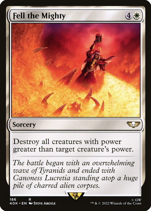 Fell the Mighty - Warhammer 40,000 Commander - 186