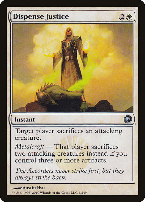 Dispense Justice - Scars of Mirrodin - 5