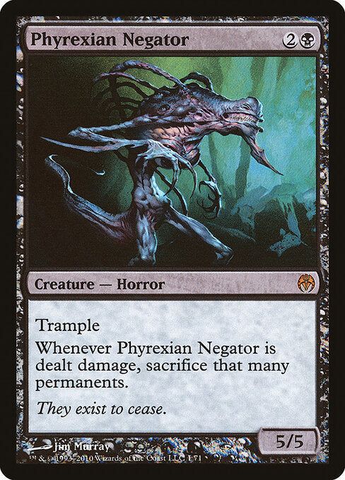 Phyrexian Negator - Duel Decks: Phyrexia vs. the Coalition - 1