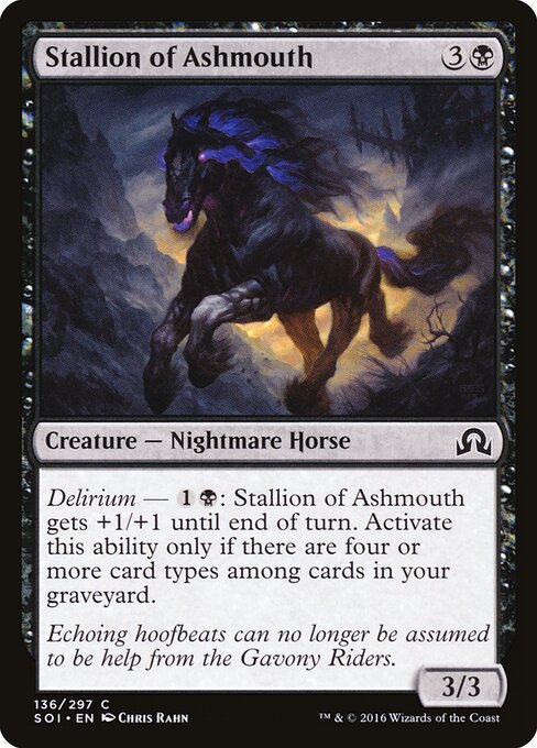 Stallion of Ashmouth - Shadows over Innistrad - 136