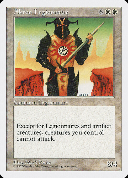 Akron Legionnaire - Fifth Edition - 2