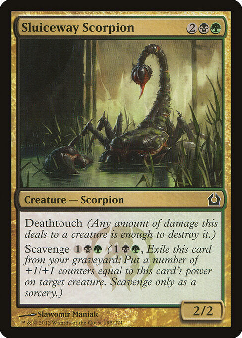 Sluiceway Scorpion - Return to Ravnica - 198