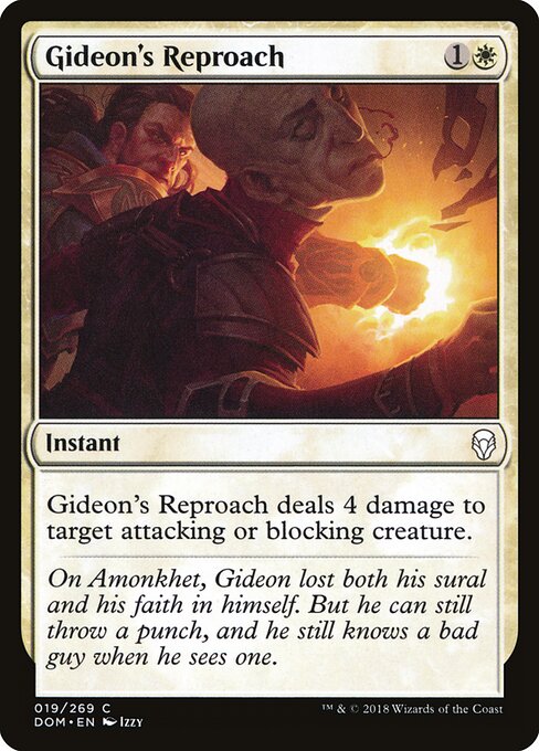 Gideon's Reproach - Dominaria - 19