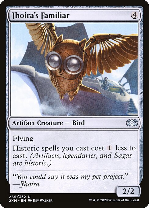 Jhoira's Familiar - Double Masters - 265
