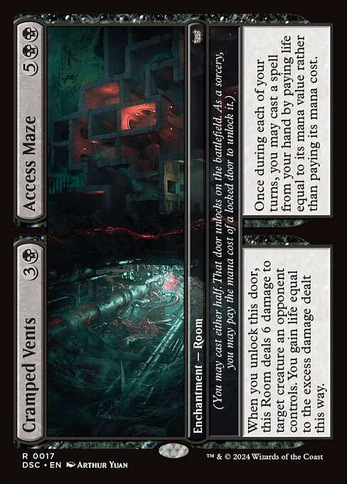 Cramped Vents // Access Maze - Duskmourn: House of Horror Commander - 17