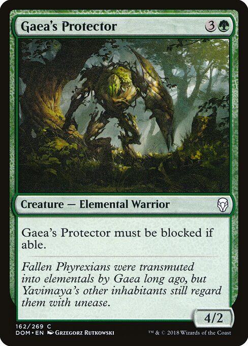 Gaea's Protector - Dominaria - 162