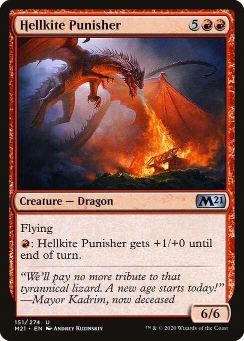 Hellkite Punisher - Core Set 2021 - 151