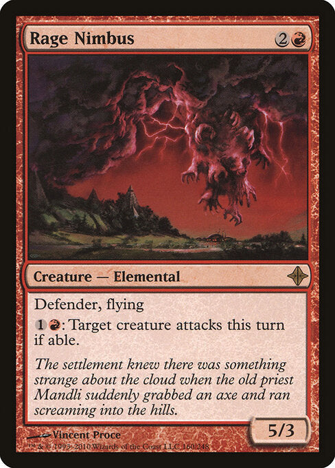 Rage Nimbus - Rise of the Eldrazi - 160