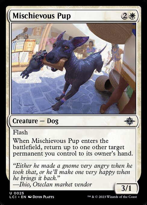 Mischievous Pup - The Lost Caverns of Ixalan - 25