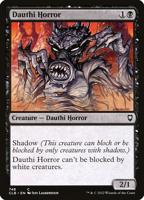 Dauthi Horror - Commander Legends: Battle for Baldur's Gate - 748