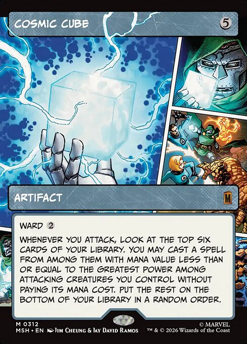 Cosmic Cube - Marvel Super Heroes - 312