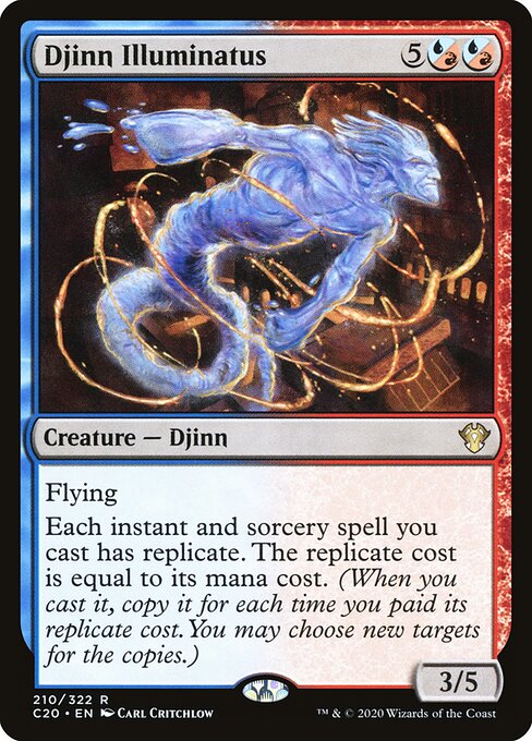 Djinn Illuminatus - Commander 2020 - 210
