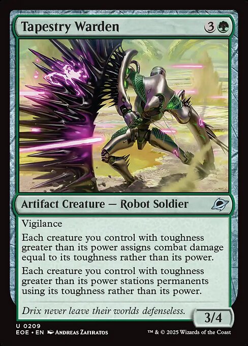 Tapestry Warden - Edge of Eternities - 209
