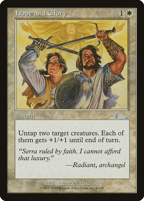 Hope and Glory - Urza's Legacy - 9