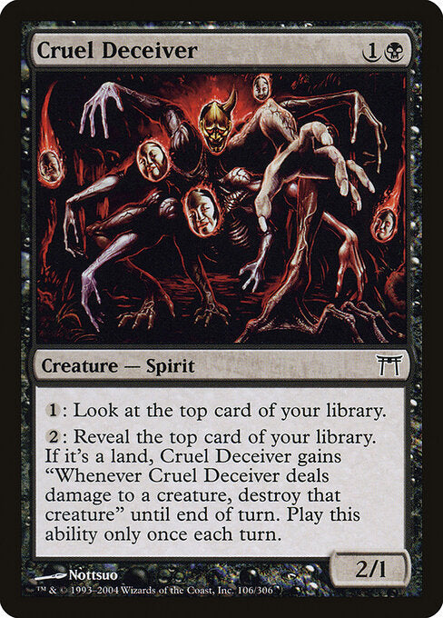Cruel Deceiver - Champions of Kamigawa - 106