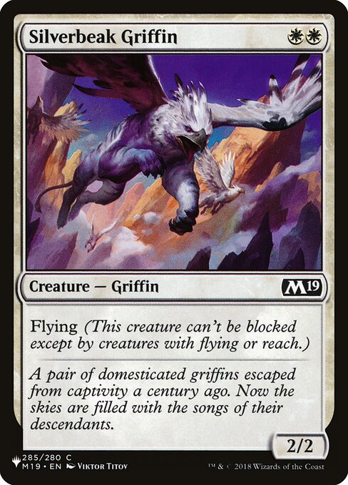 Silverbeak Griffin - The List - M19-285