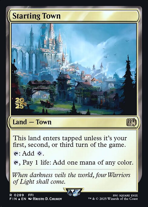 Starting Town - Final Fantasy Promos - 289s