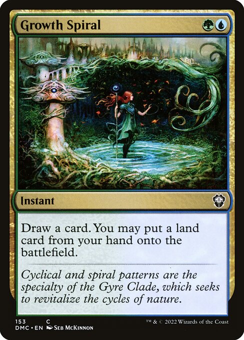 Growth Spiral - Dominaria United Commander - 153