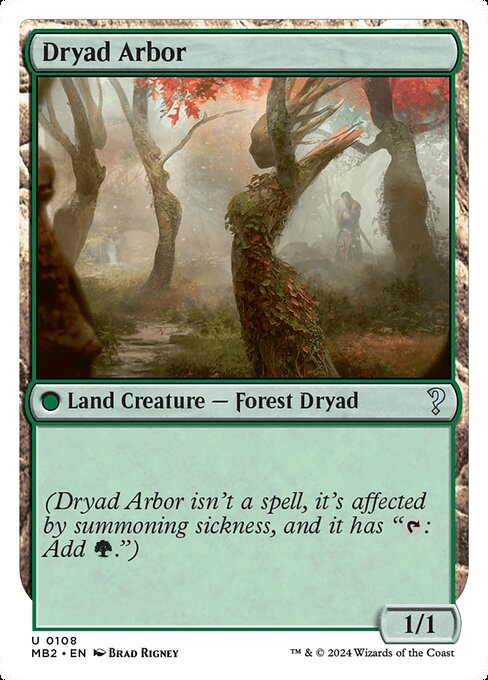 Dryad Arbor - Mystery Booster 2 - 108