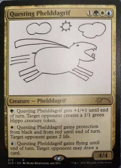 Questing Phelddagrif (672) [Secret Lair Drop Promos]