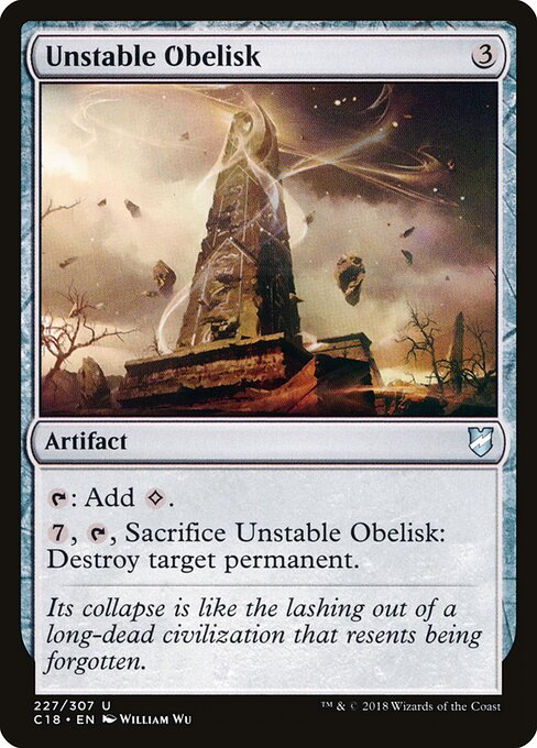 Unstable Obelisk - Commander 2018 - 227