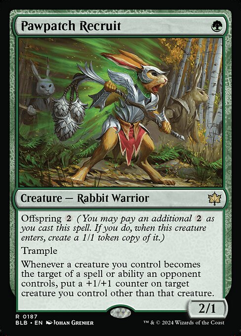 Pawpatch Recruit - Bloomburrow - 187