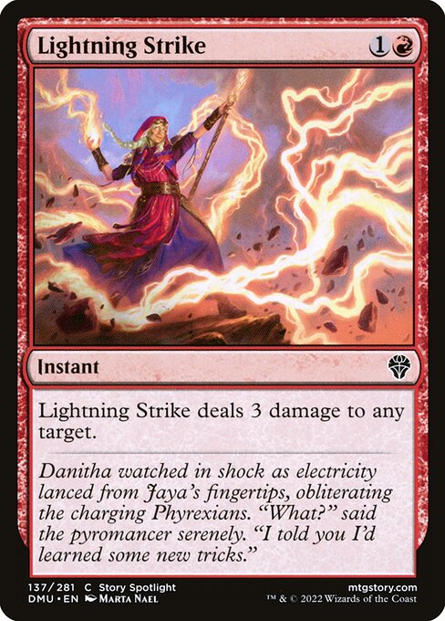 Lightning Strike - Dominaria United - 137