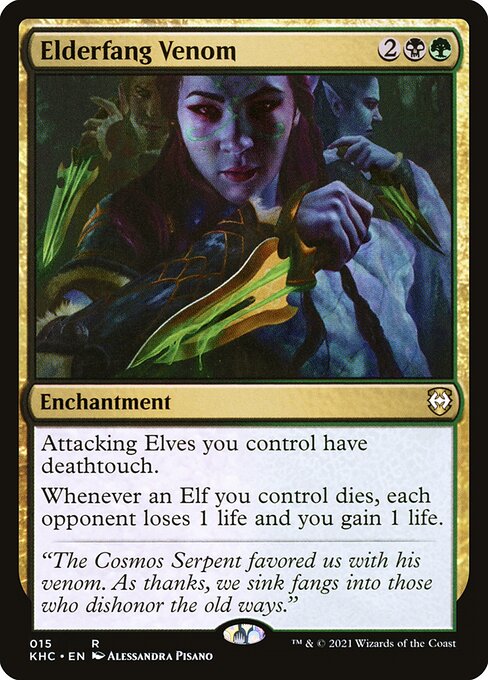 Elderfang Venom - Kaldheim Commander - 15
