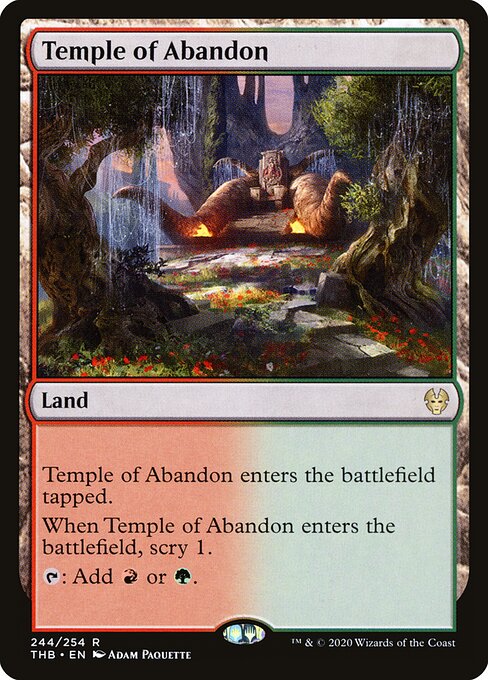 Temple of Abandon - Theros Beyond Death - 244