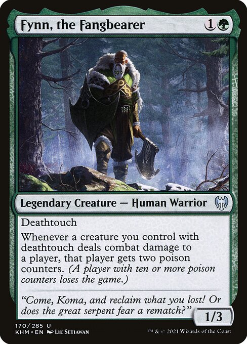 Fynn, the Fangbearer - Kaldheim - 170