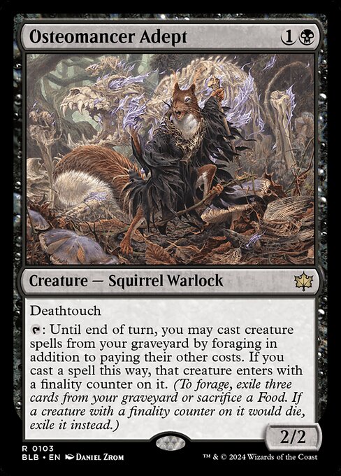 Osteomancer Adept - Bloomburrow - 103