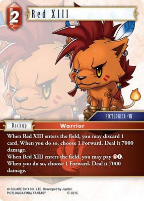 Red XIII [Rebellion's Call]