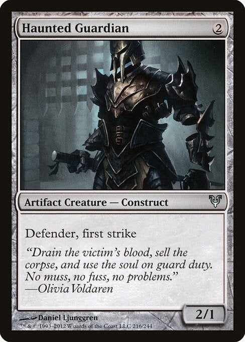Haunted Guardian - Avacyn Restored - 216