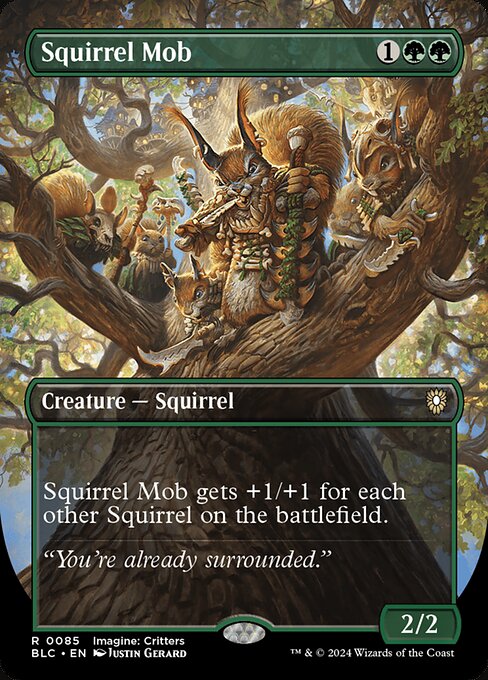 Squirrel Mob - Bloomburrow Commander - 85