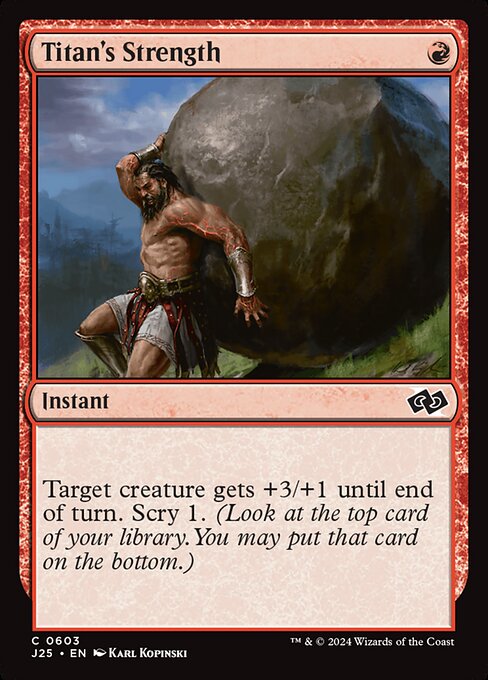 Titan's Strength - Foundations Jumpstart - 603