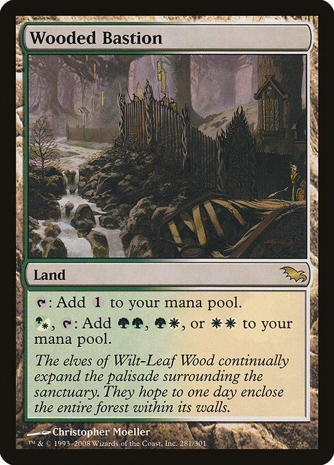 Wooded Bastion - Shadowmoor - 281