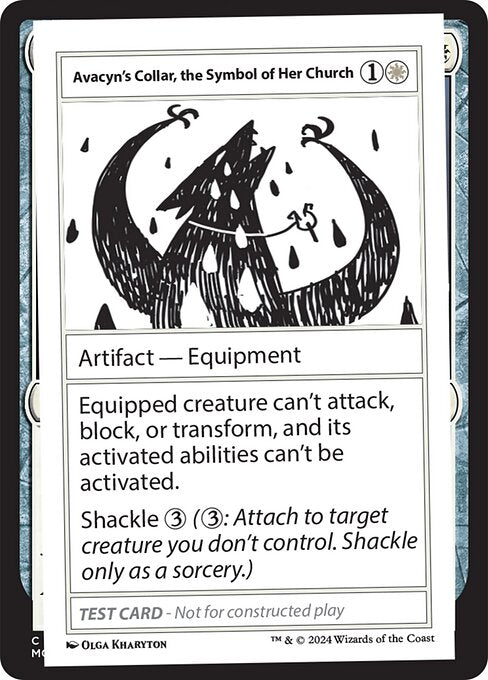 Avacyn's Collar, the Symbol of Her Church - Mystery Booster 2 - 509