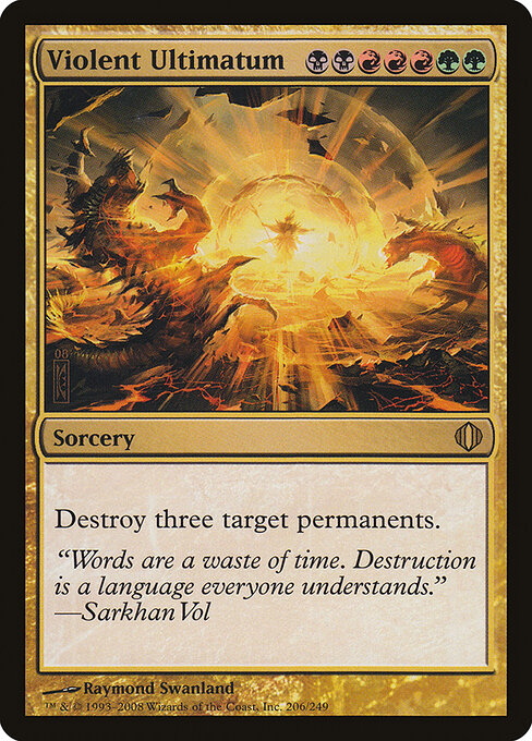Violent Ultimatum - Shards of Alara - 206