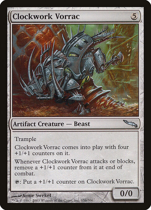 Clockwork Vorrac - Mirrodin - 156