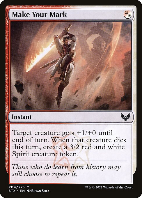 Make Your Mark - Strixhaven: School of Mages - 204