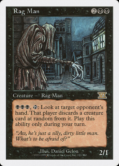 Rag Man - Classic Sixth Edition - 151